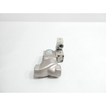 Ckd AIR OPERATED COOLANT VALVE 24V-DC 1/2IN 145PSI NPT PNEUMATIC SOLENOID VALVE CVSE2-15A-10-02HS-3